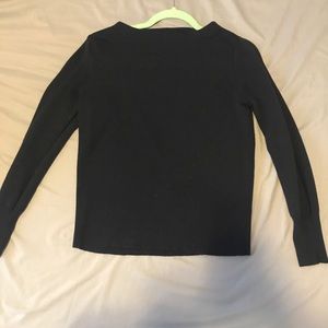 Navy Blue J.Crew Boat Neck Sweater